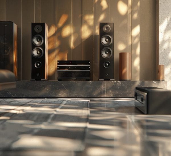 speaker-that-is-sitting-table Large